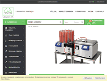 Tablet Screenshot of laboreszkozkatalogus.hu